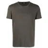 Tom Ford Crew Neck T-shirt Short Sleeves In Gray