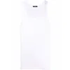 Tom Ford Man White Tank Tops In White