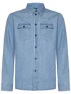 Tom Ford Denim Shirt In Blue