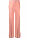 Tom Ford Heavy Twill Tailored Straight Leg Pants In Pink