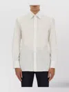 Tom Ford Slim Fit Poplin Shirt In White