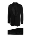 Tom Ford Tailored Single-breasted Suit In Black