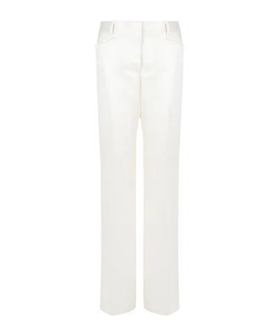 Tom Ford Tailored Straight-leg Pants In White