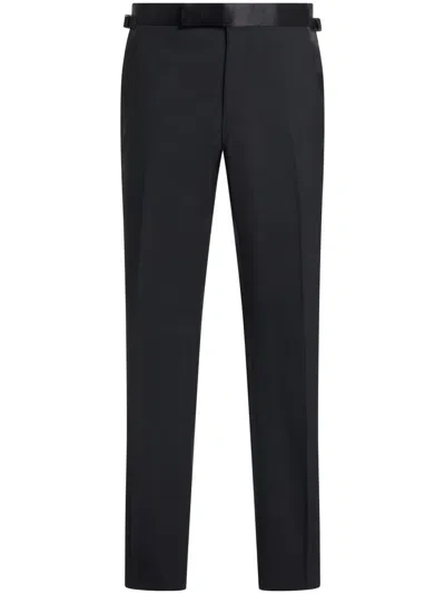 Tom Ford Tailored Trousers In Black