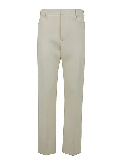 Tom Ford Tailored Trousers In White