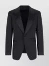 Tom Ford Luxe Suit With Satin Lapel And Buttoned Cuffs