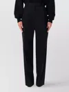 Tom Ford Tailored Wide Leg Wool Trousers In Black
