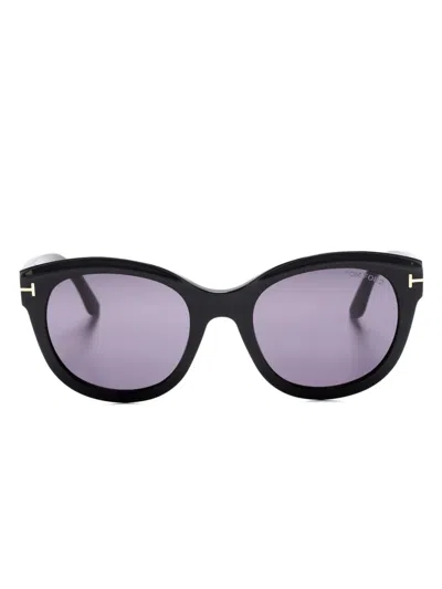 TOM FORD TAMARA OVERSIZE-FRAME SUNGLASSES
