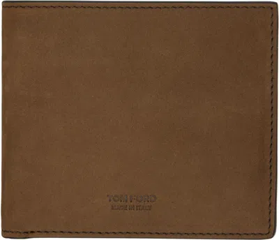Tom Ford Nubuck Leather Wallet Wallets And Card Holders Brown