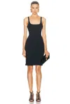 Tom Ford Tank Top Dress In Black