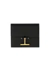 Tom Ford Wallet With Logo In Black