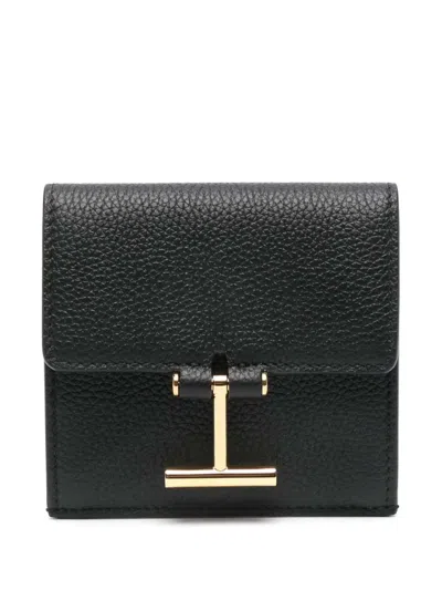 Tom Ford Tara Card Holder In Black