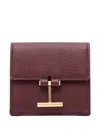 Tom Ford Tara Card Holder In Brown