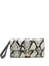 Tom Ford Tara Clutch Bag In Neutral