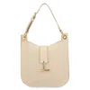 Tom Ford Tara Leather Crossbody Bag In Neutral