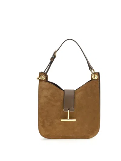 Tom Ford Tara Leather Shoulder Bag