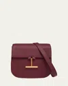 Tom Ford Tara Mini Crossbody Bag In Grain Leather