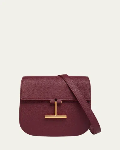Tom Ford Tara Mini Crossbody Bag In Grain Leather
