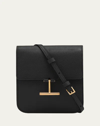 Tom Ford Tara Mini Crossbody Bag In Grain Leather