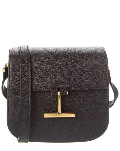 Tom Ford Women's Mini Tara Leather Crossbody Bag In Black