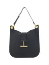 Tom Ford Small Shoulder Bag. In Black