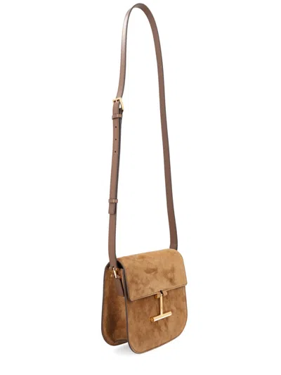 Tom Ford Tara Shoulder Bag In Brown