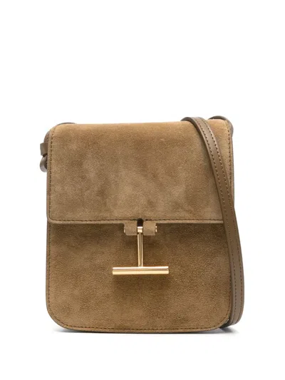 Tom Ford Tara Shoulder Bag In Green