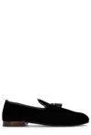 Tom Ford Nicolas Tassel-detail Velvet Loafers In Black