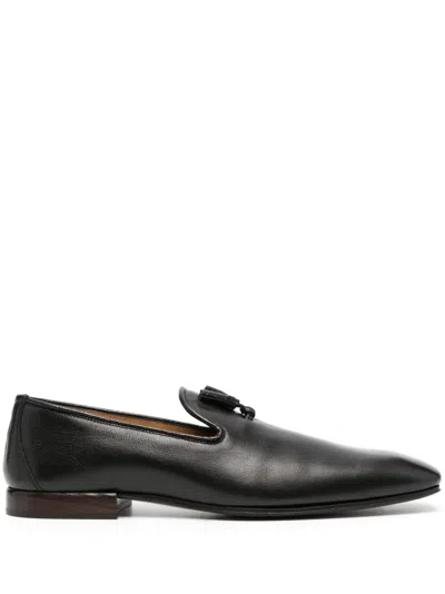 Tom Ford Tassel-detail Leather Loafers In Black