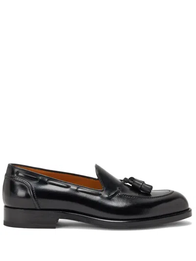Tom Ford Tassel-detail Leather Loafers In Black
