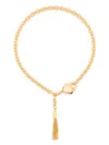 Tom Ford Tassel-embellished Necklace In Gold