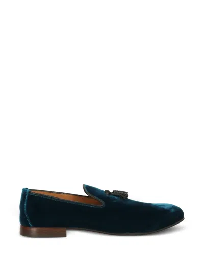 Tom Ford Tassel Loafers In Blue
