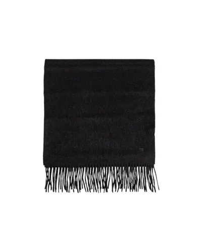 Tom Ford Tasseled Scarf In Grey
