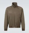 Tom Ford Technical Blouson Jacket In Green