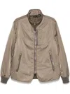 Tom Ford Technical-satin Jacket In 绿色