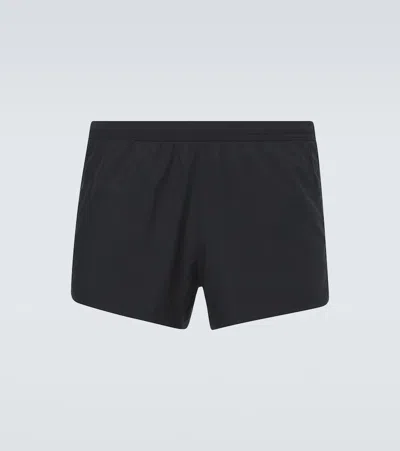 Tom Ford Technical Swim Trunks In Black