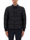 Tom Ford Techno Satin" Padded Jacket In Black