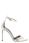 Tom Ford Women Silver Leather Heels, 7.5 Luxury Pumps & Heels For Women Darveys In Gray