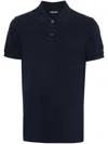 Tom Ford Logo Embroidery Cotton Polo Shirt