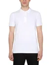 Tom Ford Tennis Polo In Powder