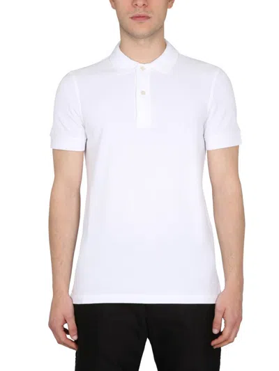 Tom Ford Tennis Polo In Powder