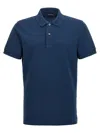 Tom Ford Button-up Cotton Polo Shirt In Blue