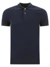 Tom Ford Navy Cotton Polo Shirt Men