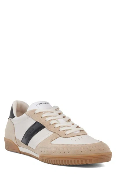 TOM FORD TOM FORD TERENCE LEATHER & SUEDE SNEAKER