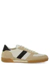 Tom Ford Terence Leather And Suede Sneakers In Multicolour