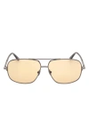 Tom Ford Tex 62mm Navigator Sunglasses