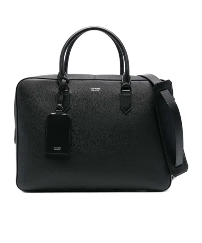 TOM FORD TEXTURE OFFICE LAPTOP BAG