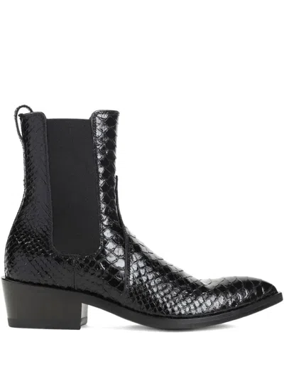 TOM FORD LEATHER CHELSEA BOOTS