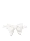 Tom Ford Textured Bow Tie In White