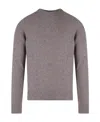 Tom Ford Textured Cashmere Jumper In Gray